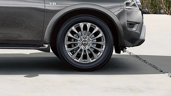 2023 Nissan Armada wheel and tire | Dutch Miller Nissan in Bristol TN