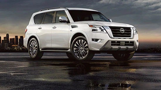 2023 Nissan Armada new 22-inch 14-spoke aluminum-alloy wheels. | Dutch Miller Nissan in Bristol TN