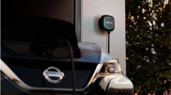 Nissan EV connected and charging with a Wallbox charger | Dutch Miller Nissan Of Bristol in Bristol TN