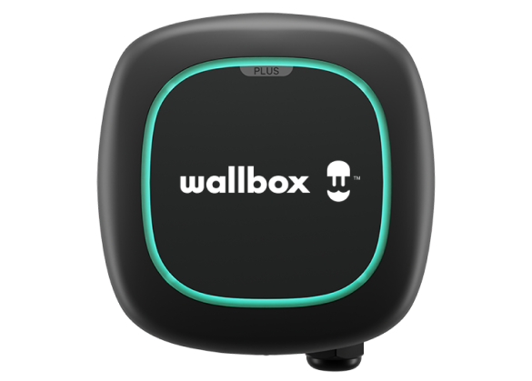 Close-up image of Wallbox charger | Dutch Miller Nissan Of Bristol in Bristol TN