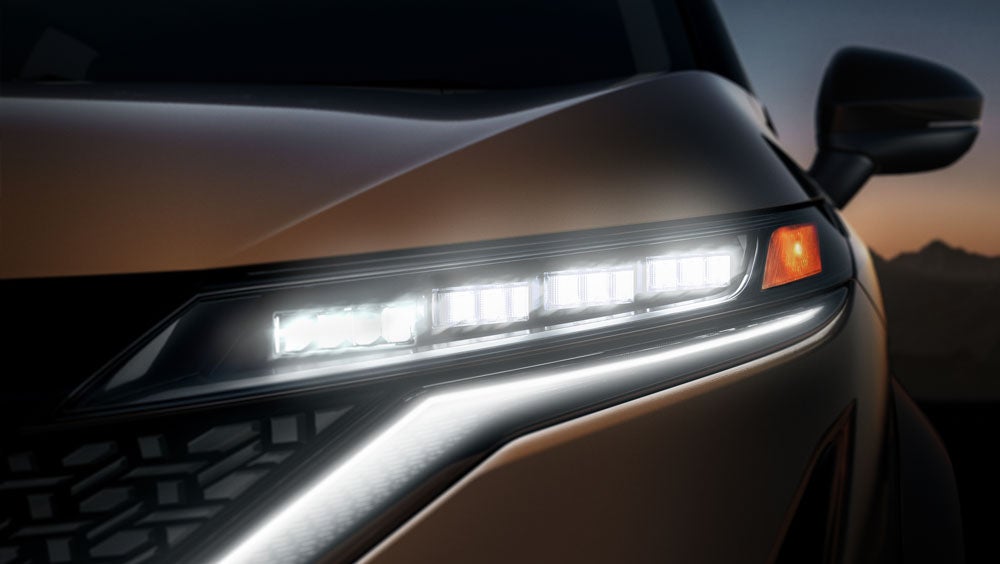 Nissan ARIYA LED headlamps | Dutch Miller Nissan Of Bristol in Bristol TN
