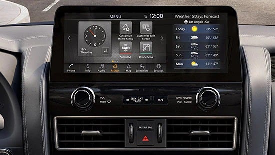 2023 Nissan Armada touchscreen | Dutch Miller Nissan Of Bristol in Bristol TN