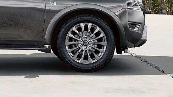 2023 Nissan Armada wheel and tire | Dutch Miller Nissan Of Bristol in Bristol TN