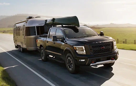 413 lb-ft of standard torque 2023 Nissan Titan | Dutch Miller Nissan Of Bristol in Bristol TN