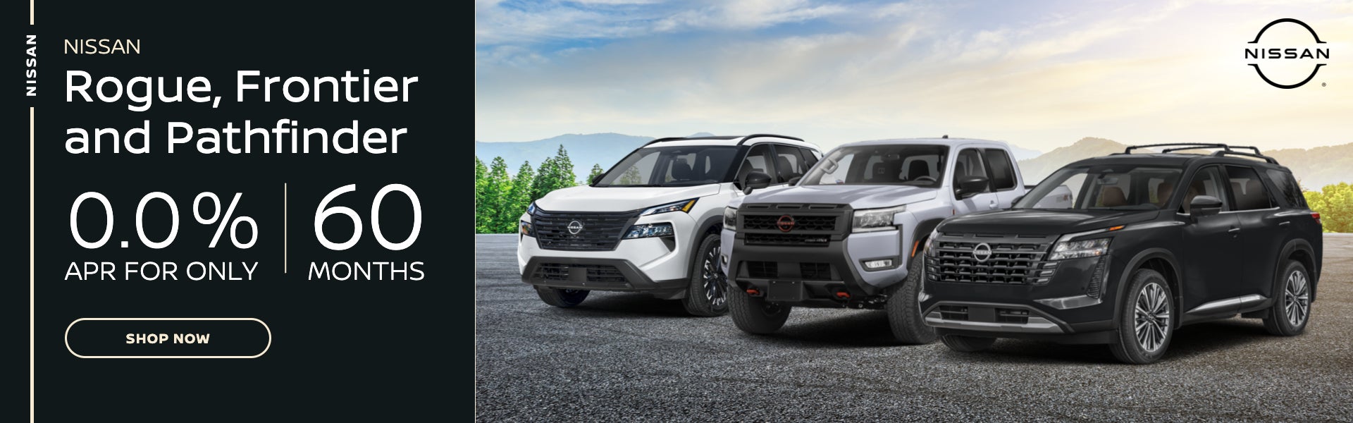 Nissan Rogue, Frontier and Pathfinder