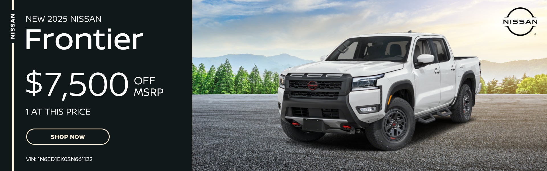 New 2025 Nissan Frontier 